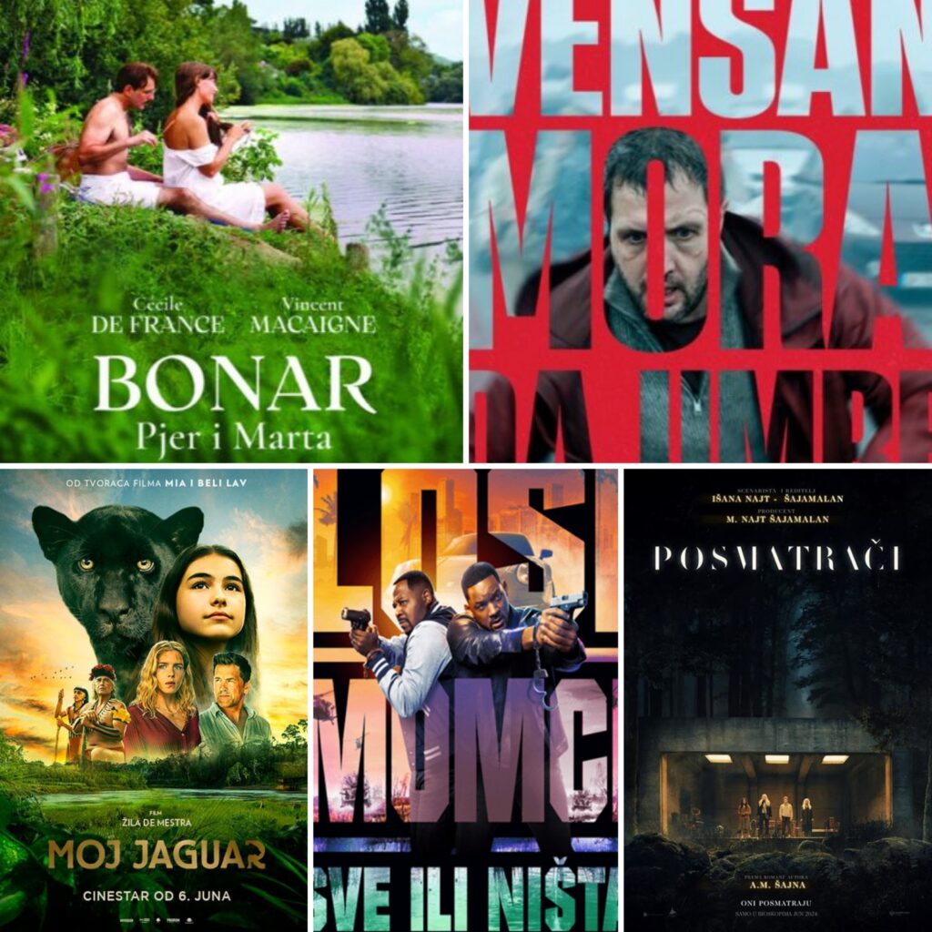 U bioskopima od 6. juna 2024. godine
