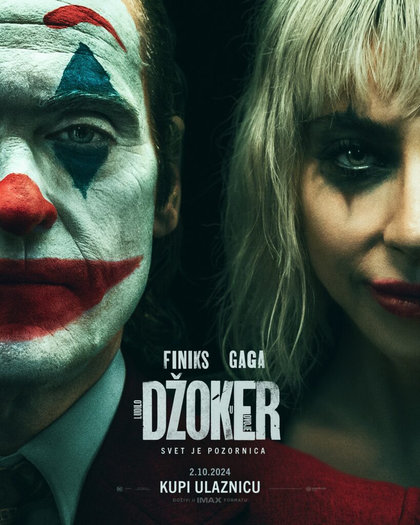 Pretpremijera filma &bdquo;Džoker: Ludilo u dvoje&ldquo; 2.10. u CineStar bioskopima uz Joker Night i repriznu projekciju prvog filma
