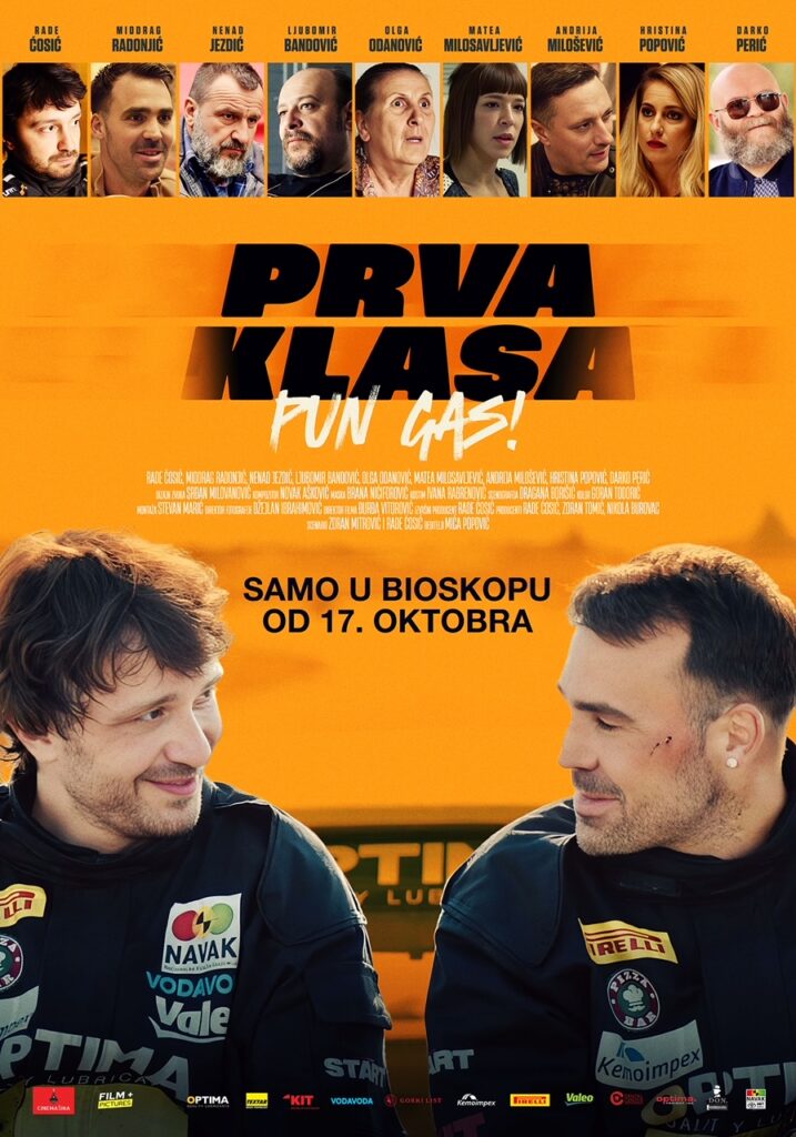 Srpski dugometražni film &bdquo;Prva klasa pun gas&ldquo; u bioskopima sredinom oktobra