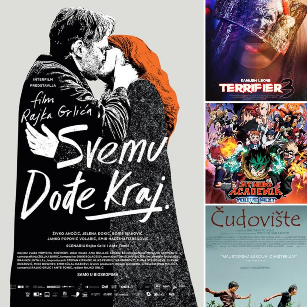 Novo u bioskopima od 10. oktobra 2024. godine