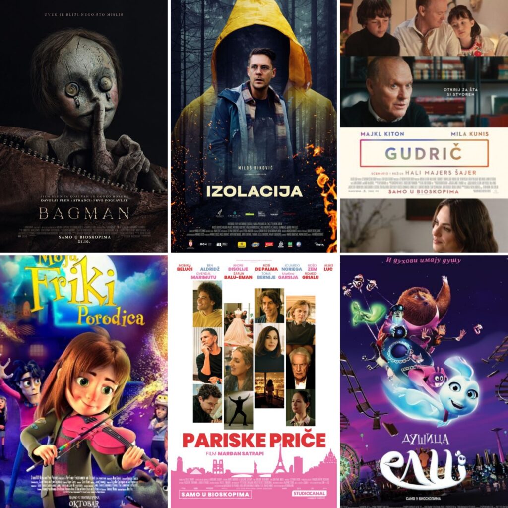 Novo u bioskopima od 31. oktobra 2024. godine