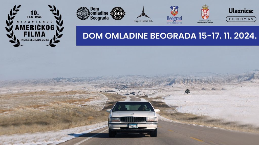 Festival nezavisnog američkog filma &bdquo;IndieBelgrade&ldquo; u Domu omladine Beograda od 15. do 17. novembra 2024. godine