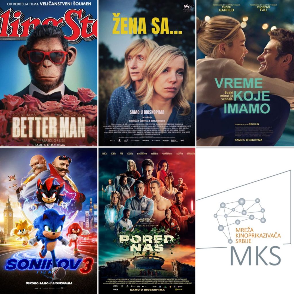 Novo u bioskopima od 26. decembra 2024. godine