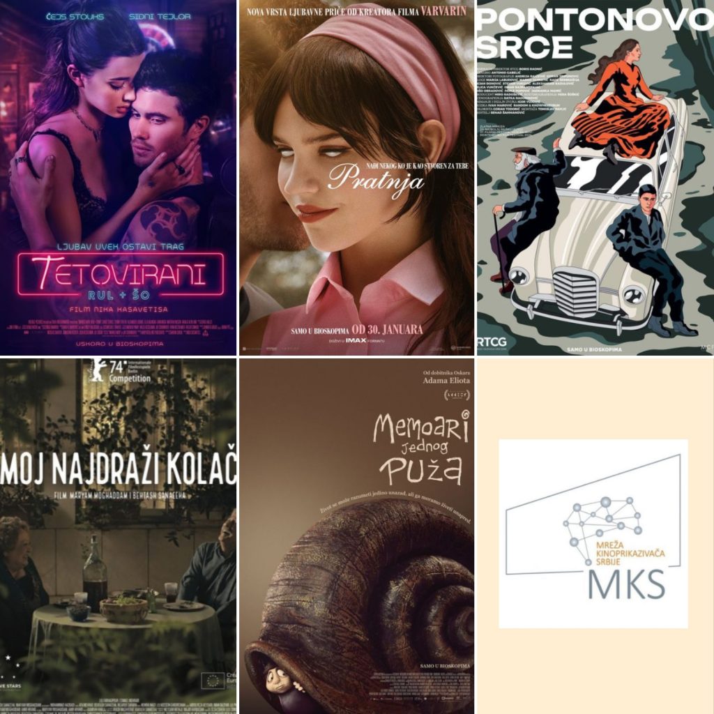 Novo u bioskopima od 30. januara 2025. godine