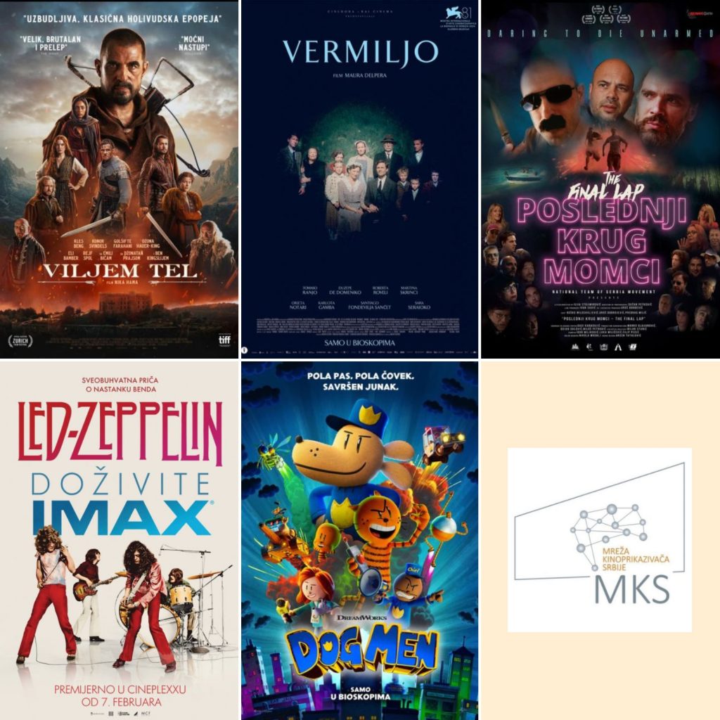 Novo u bioskopima od 6. februara 2025. godine