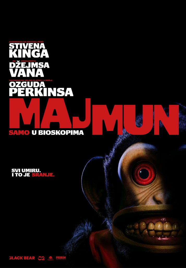 Horor film &bdquo;Majmun&ldquo;, zasnovan na kratkoj priči Stivena Kinga, u na&scaron;im bioskopima od 20. februara