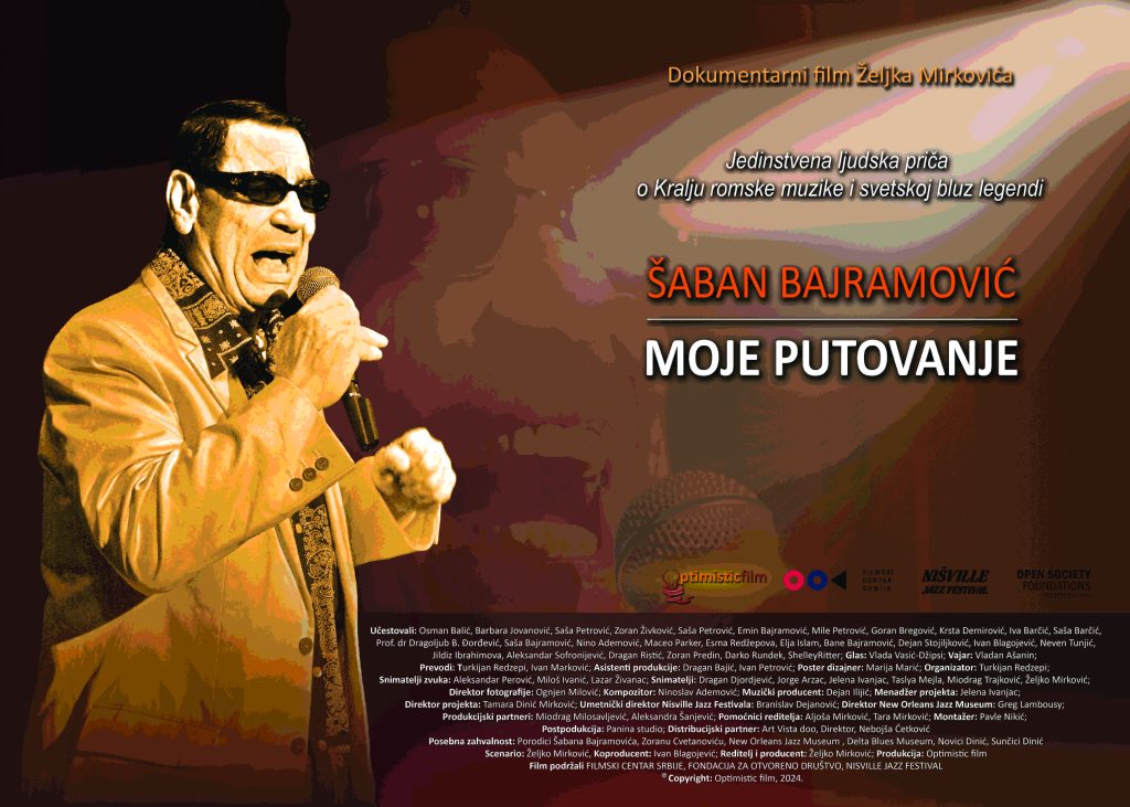 Dokumentarni film &bdquo;&Scaron;aban Bajramović &ndash; Moje putovanje&ldquo; uskoro u bioskopima Srbije, Republike Srpske i Severne Makedonije