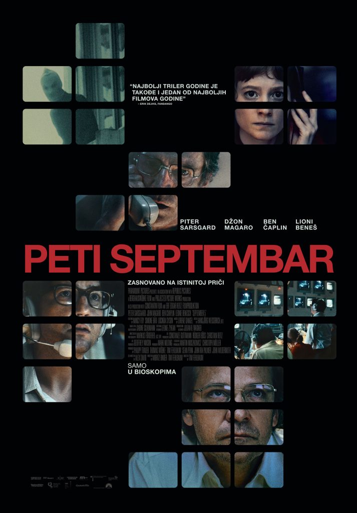 Film &bdquo;Peti septembar&ldquo; uskoro u na&scaron;im bioskopima