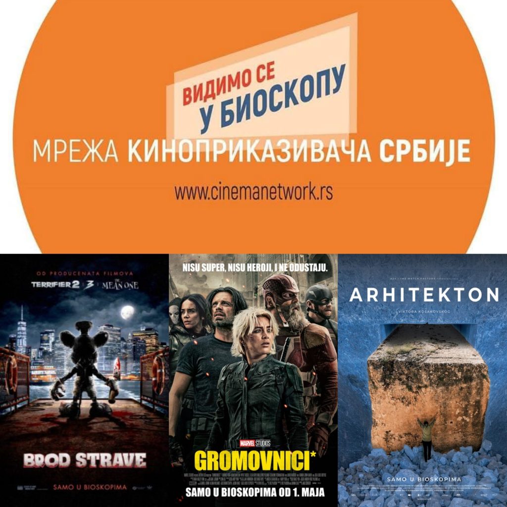 Novo u bioskopima od 1. maja 2025. godine