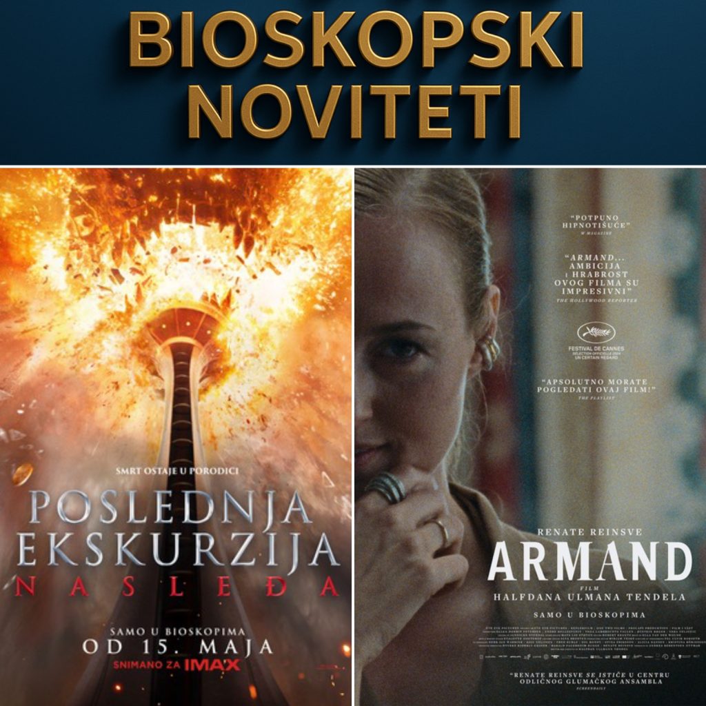 Novo u bioskopima od 15. maja 2025. godine