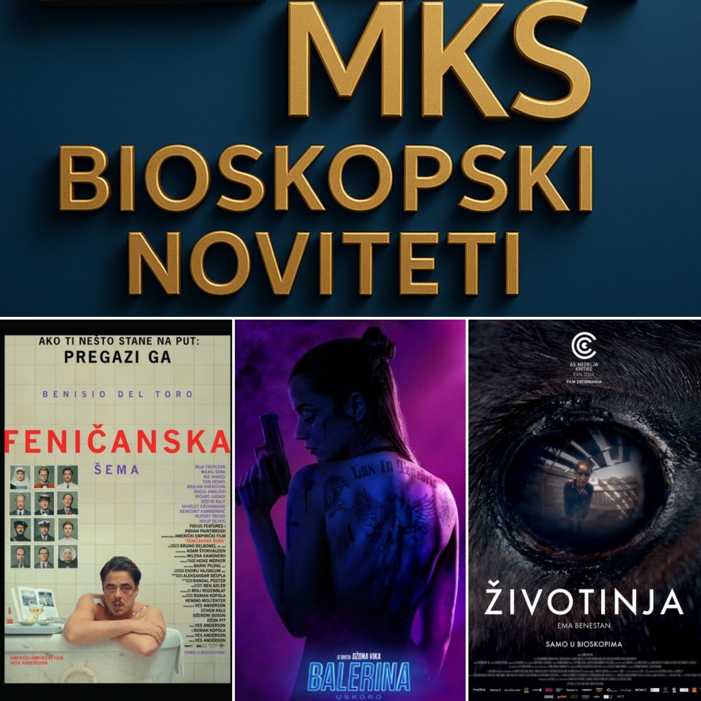 Novo u bioskopima od 5. juna 2025. godine