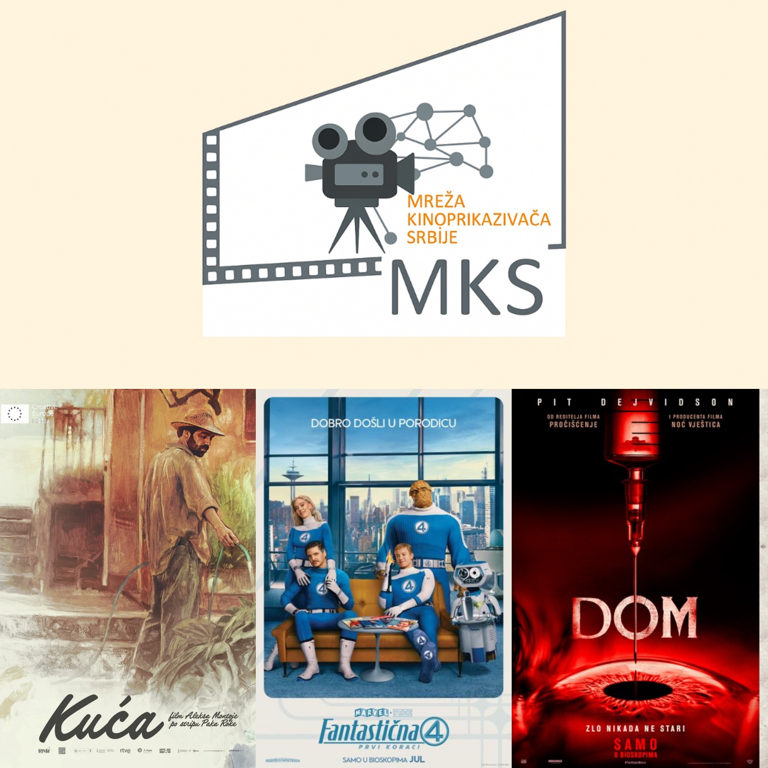 Novo u bioskopima od 24. jula 2025. godi