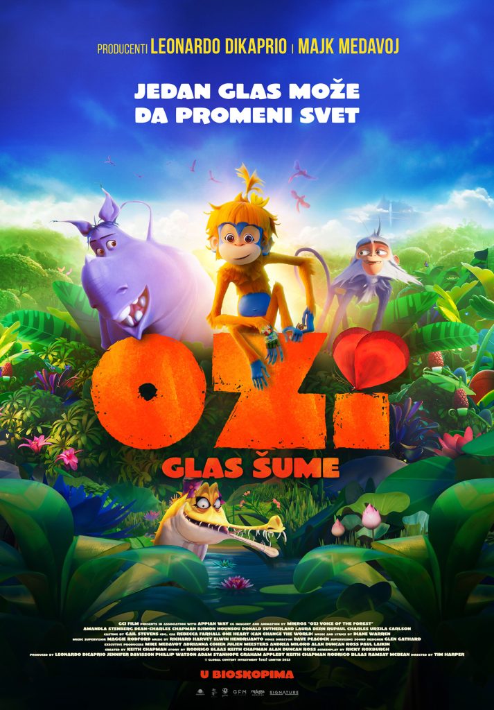 Animirana avantura u produkciji Lionarda DiKaprija &bdquo;Ozi &ndash; Glas iz &scaron;ume&ldquo; uskoro i u bioskopima Srbije
