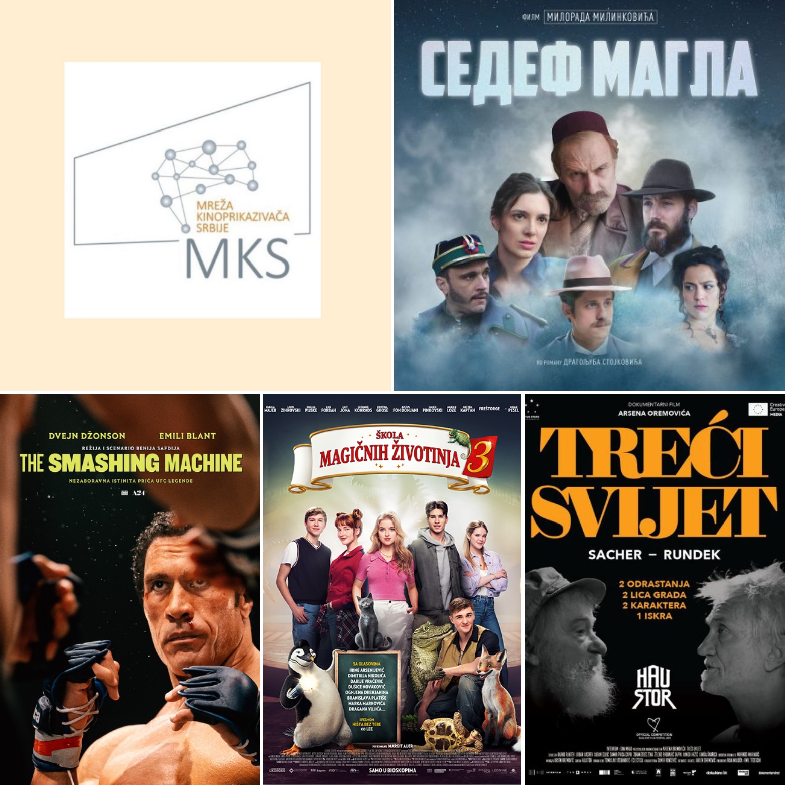 Novo u bioskopima od 2. oktobra 2025. godine