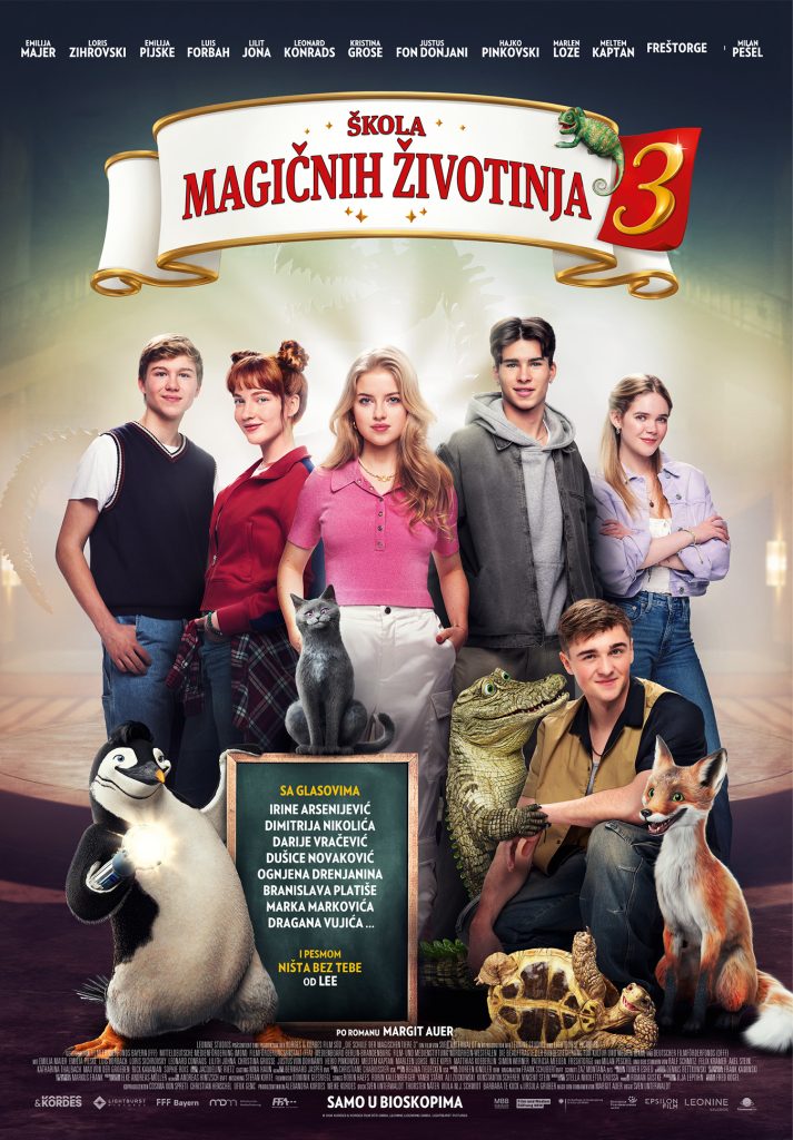 Film za decu i mlade &bdquo;&Scaron;kola magičnih životinja 3&ldquo; u bioskopima Srbije od ovog četvrtka