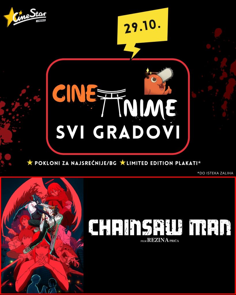 CineAnime ekskluzivno u CineStar bioskopima 29. oktobra