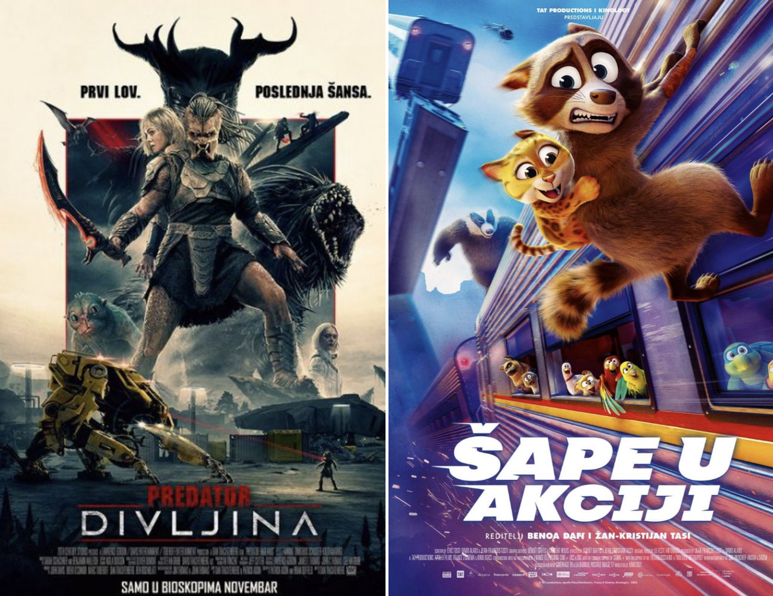 Novo u bioskopima od 6. novembra 2025. godine