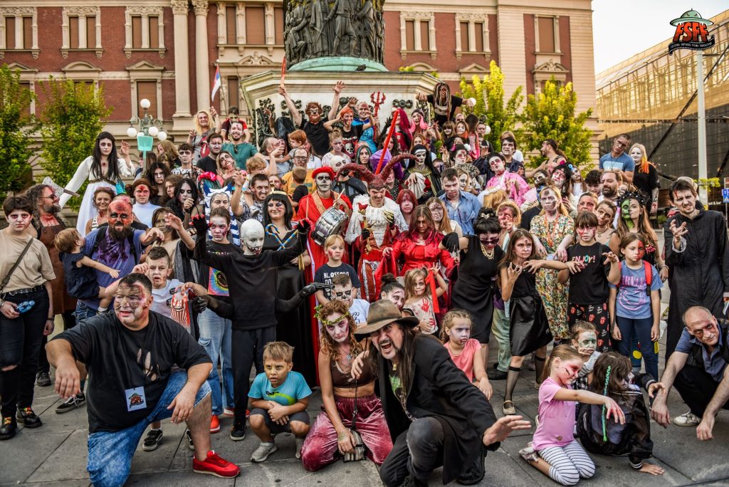12. Zombie Walk u okviru 19. Festivala srpskog filma fantastike  &ndash; Nedelja, 9. novembar 2025. &bull; mts Dvorana