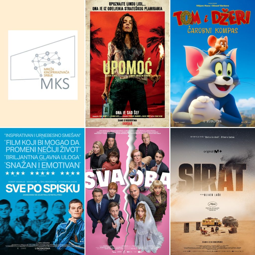 Novo u bioskopima od 29. januara 2026. godine