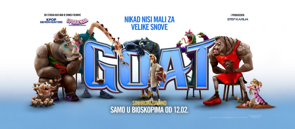 Animirani hit za celu porodicu: &bdquo;GOAT: Ukus pobede&ldquo;u srpskim bioskopima od 12. februara