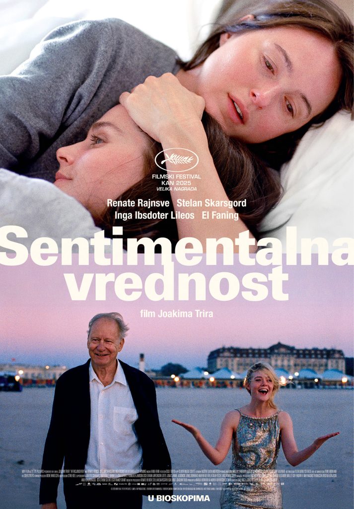 Film &bdquo;Sentimentalna vrednost&ldquo; od danas na repertoaru bioskopa i u na&scaron;oj zemlji