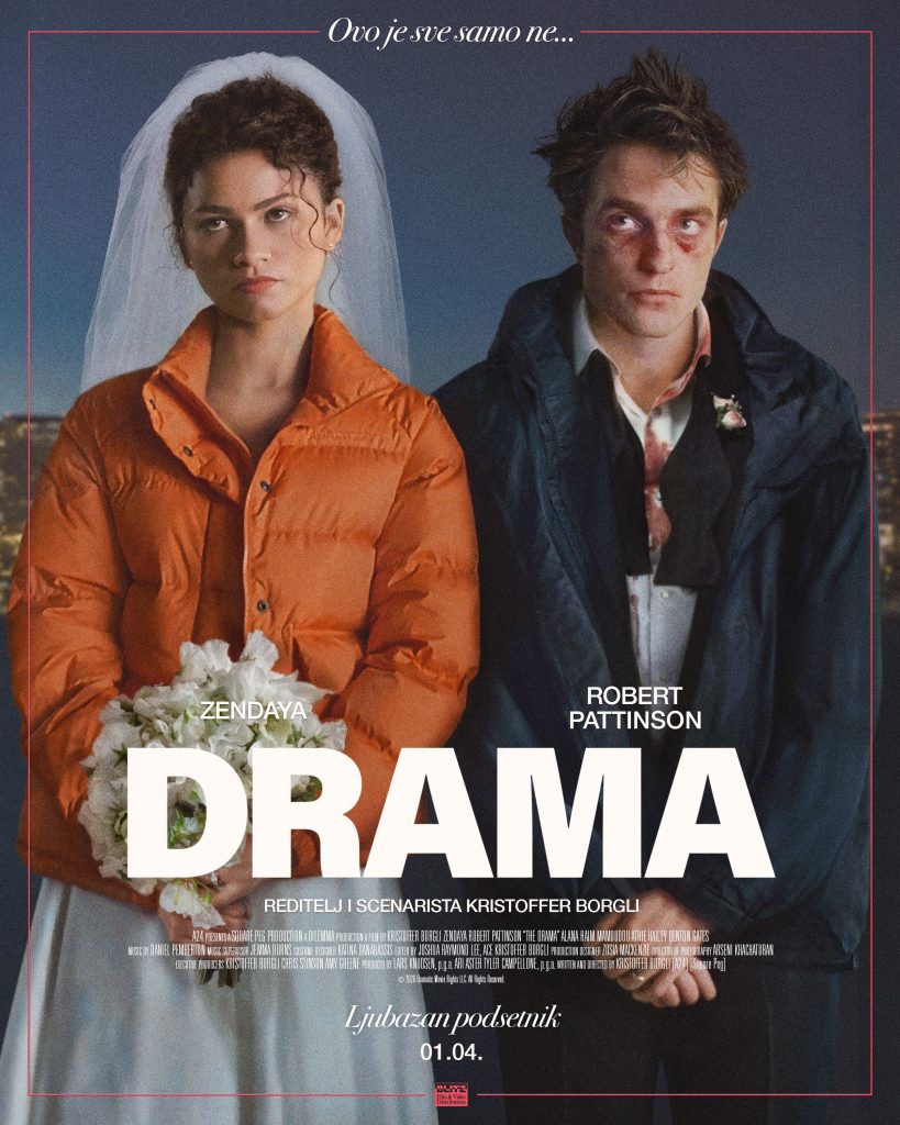 Zendaja i Robert Patison u crnohumornoj romantičnoj komediji reditelja Kristofera Borglija &bdquo;Drama&ldquo;