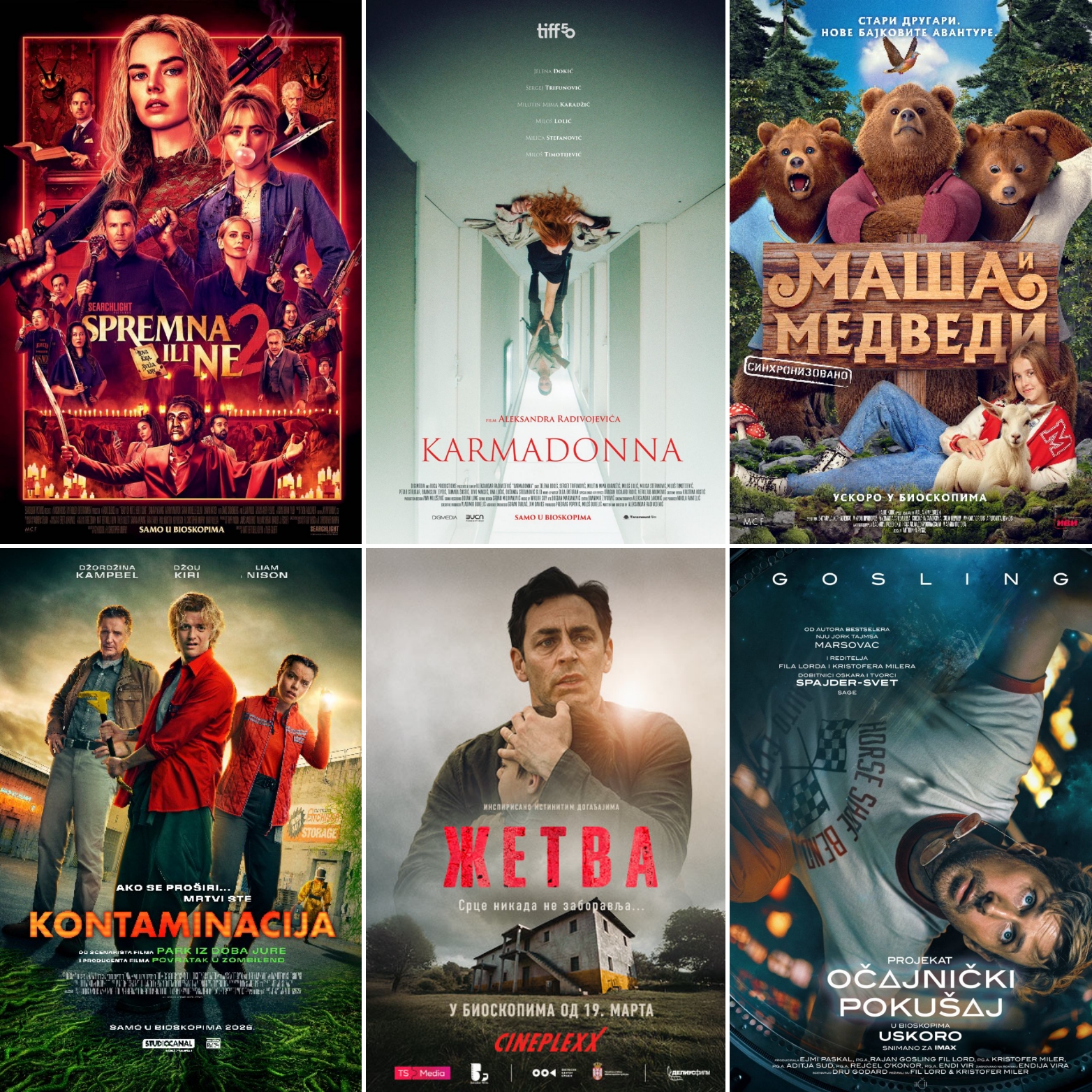 Novo u bioskopima od 19. marta 2026. godine