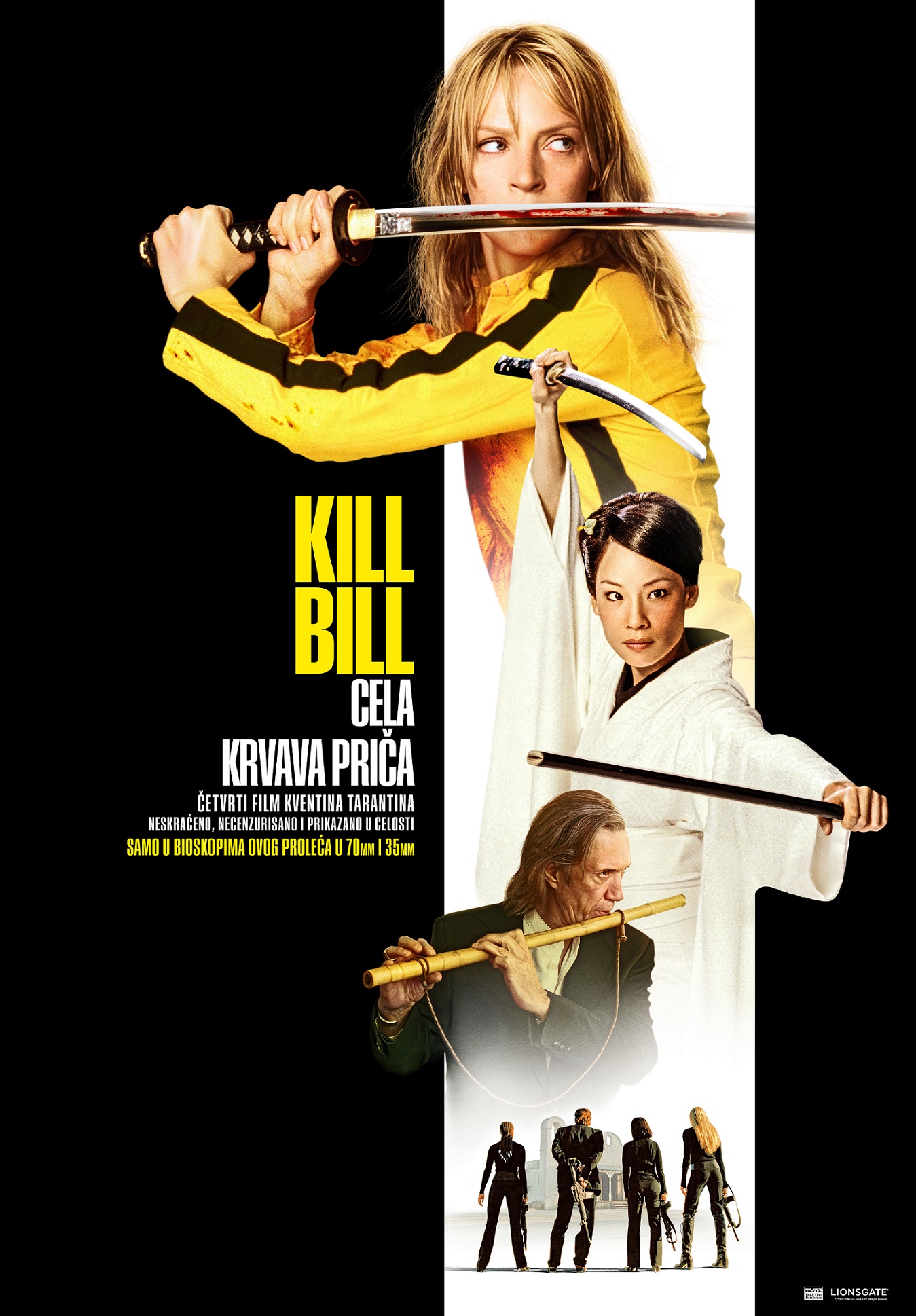 Necenzurisana Tarantinova verzija KILL BILL diptiha u Concept Cinema i CineStar bioskopima od 9. aprila, uz anime dodatak i do sada neprikazane scene