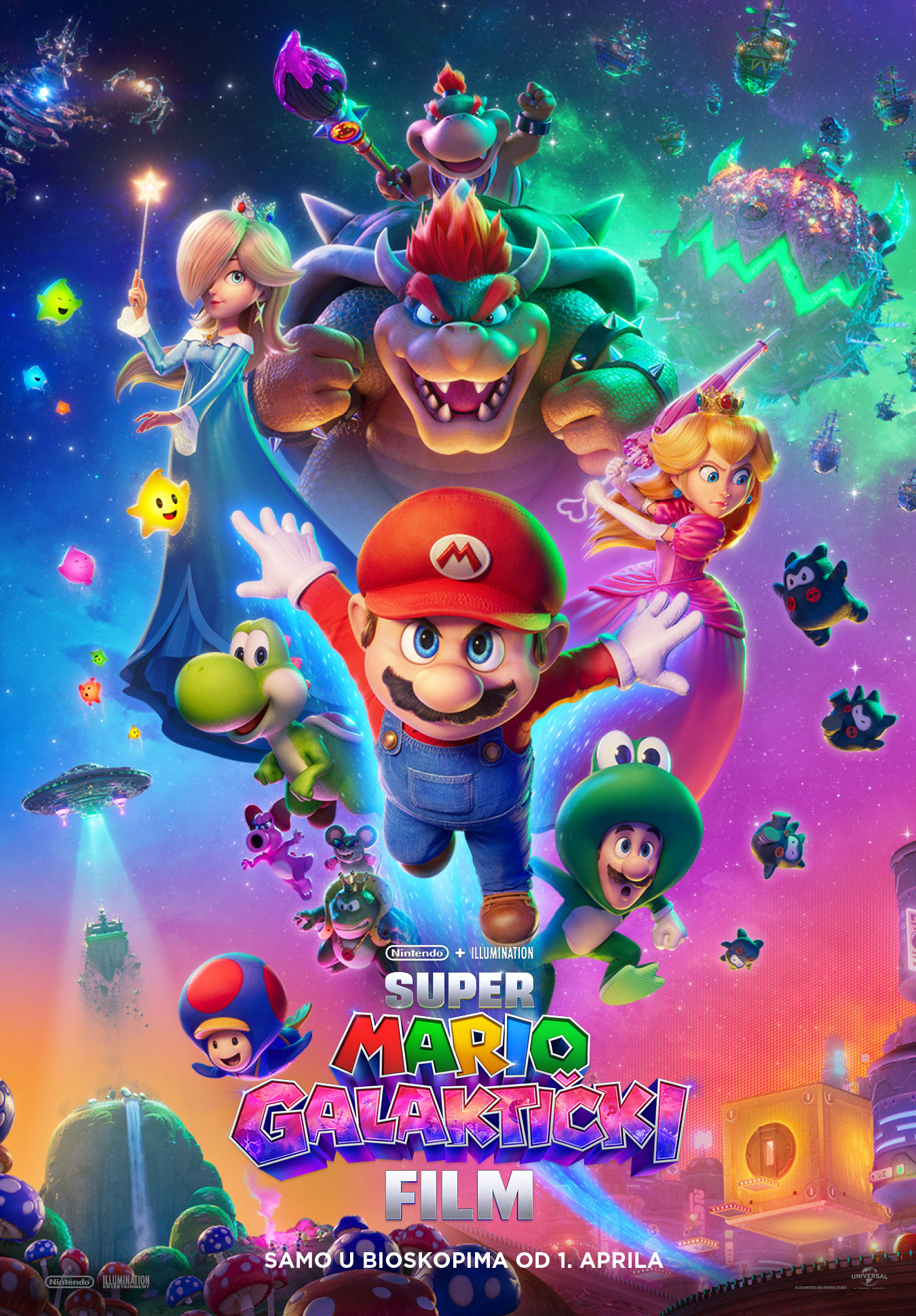 Od danas u prodaji ulaznice za „Super Mario Galaktički Film“