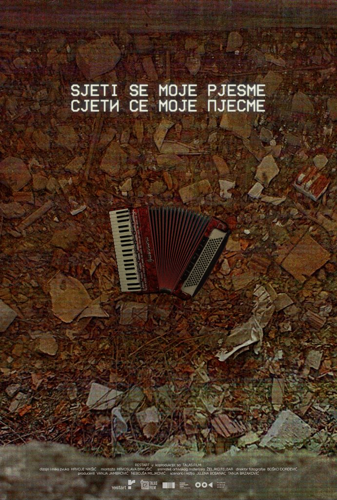 Dokumentarni film &bdquo;Sjeti se moje pjesme&ldquo; autorki Jelene Bosanac i Tanje Brzaković premijerno u Srbiji na 19. BELDOCS-u