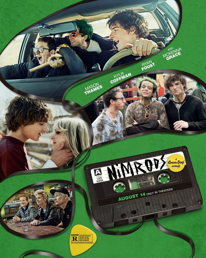 Film &bdquo;NIMRODS&ldquo;, inspirisan ranim danima grupe Green Day, stiže u CineStar i Concept Cinema ekskluzivno 11. i 14. avgusta