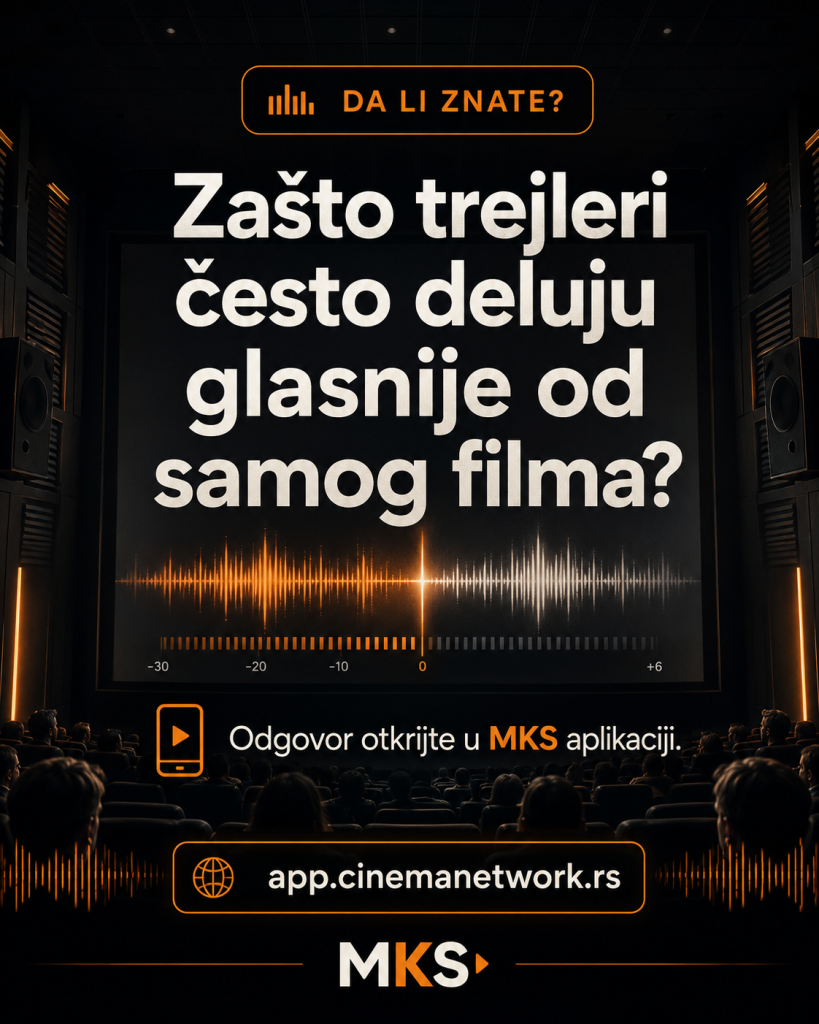 Da li znate za&scaron;to trejleri često deluju glasnije od samog filma?