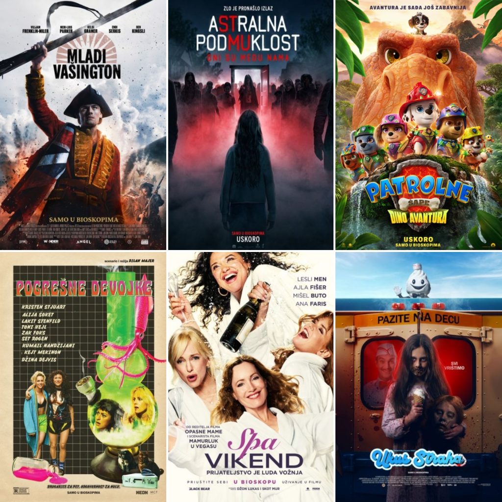 Novo u bioskopima od 20. avgusta 2026. godine