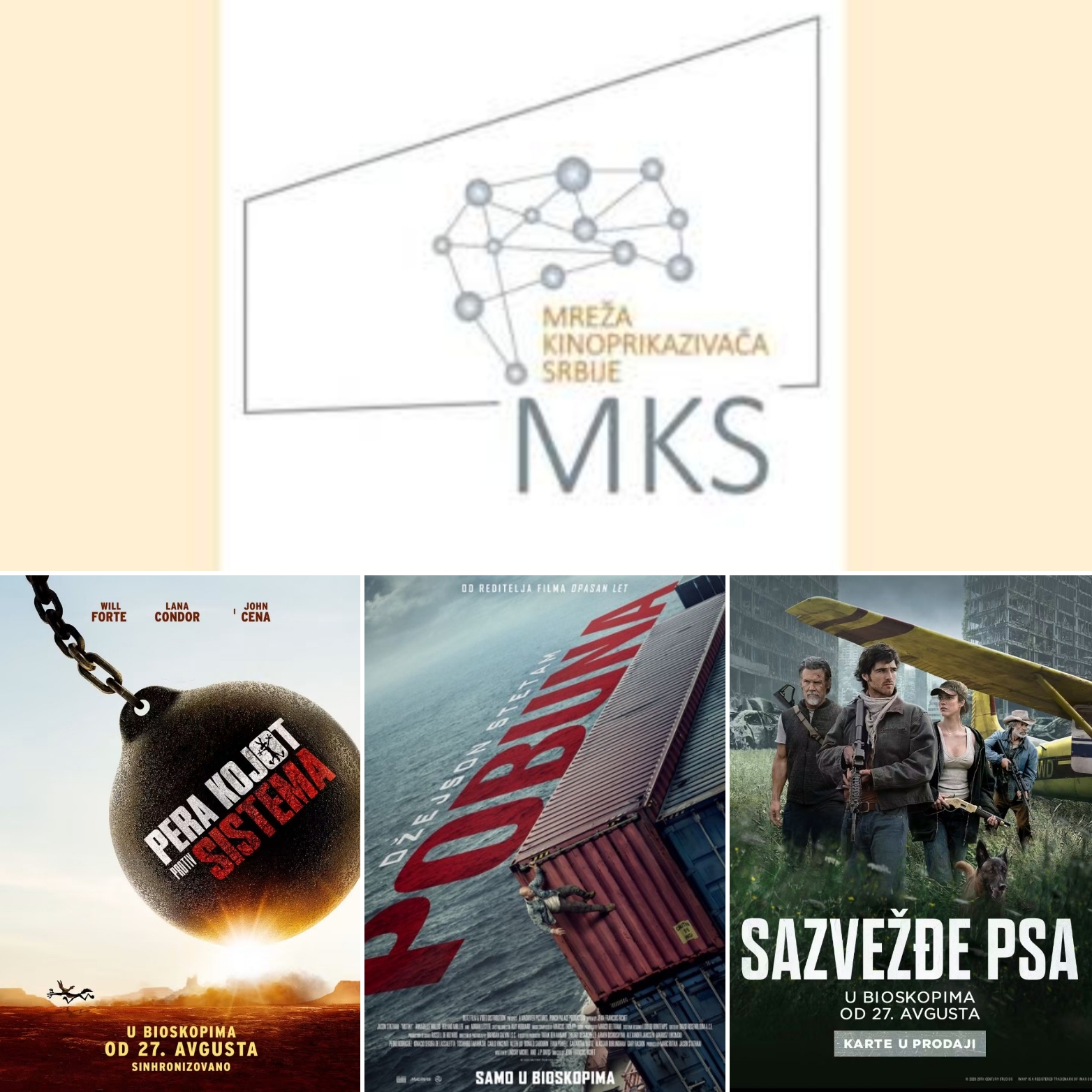 Novo u bioskopima od 27. avgusta 2026. godine