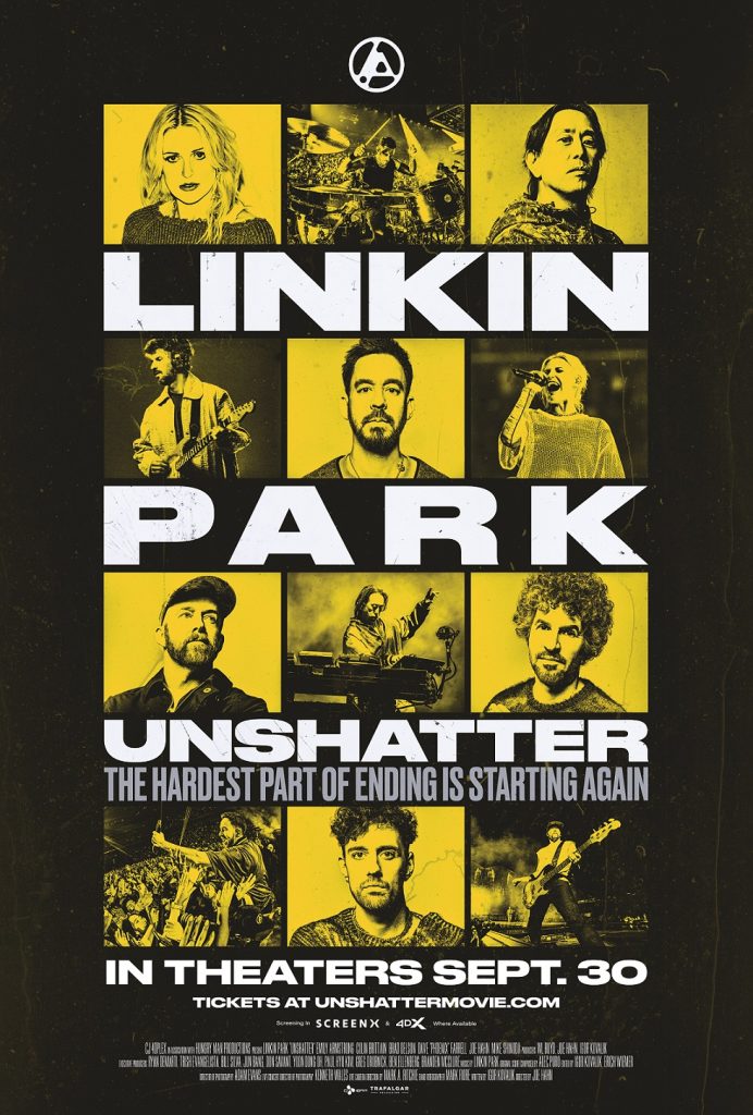 Muzički film LINKIN PARK UNSHATTER 30. septembra u Concept Cinema i CineStar bioskopima