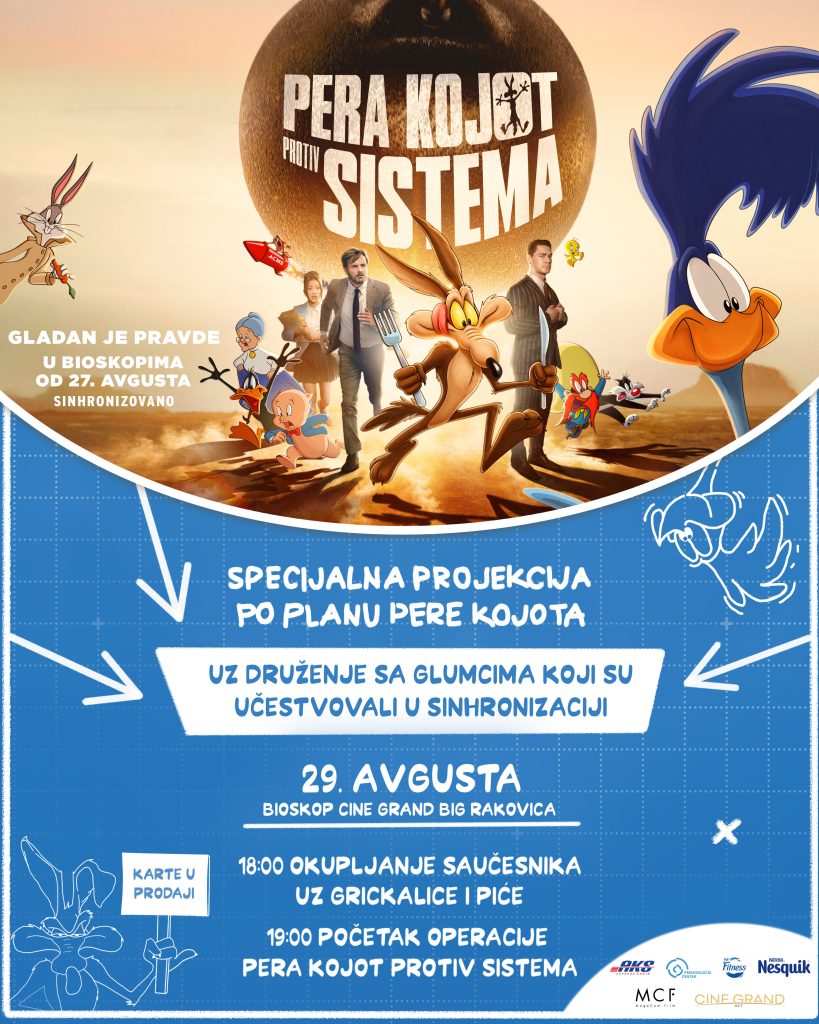 Pera Kojot objavio rat sistemu: Film nakon svetske premijere stigao i u domaće bioskope