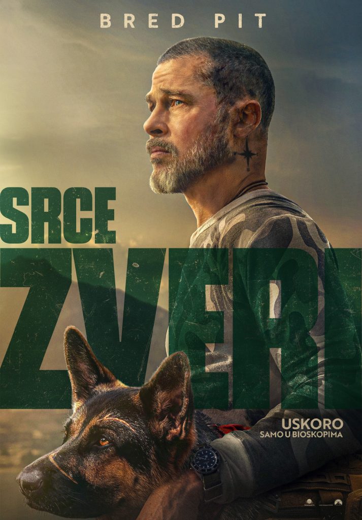 Film &bdquo;Srce zveri&ldquo; sa Bredom Pitom u udarnoj u uloziod 24. septembra i u bioskopima Srbije