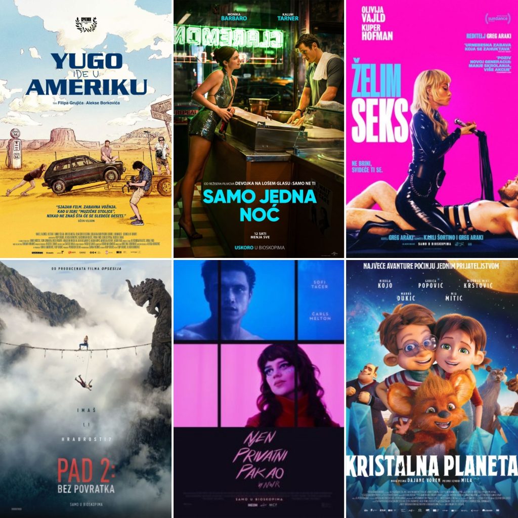 Novo u bioskopima od 3. septembra 2026, godine