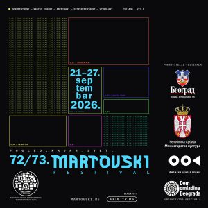 Dvostruko izdanje Martovskog festivala od 21. do 27. septembra u Beogradu