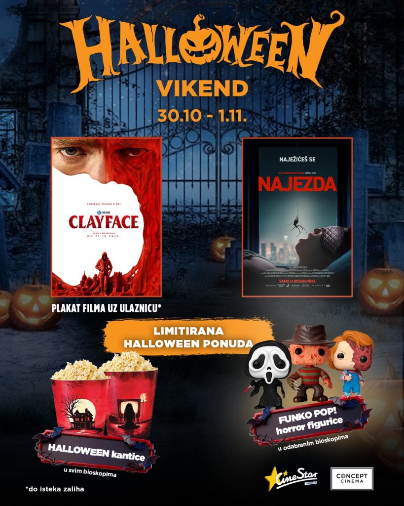 Atraktivni filmski dogadjaji u Concept Cinema i CineStar bioskopima do kraja oktobra