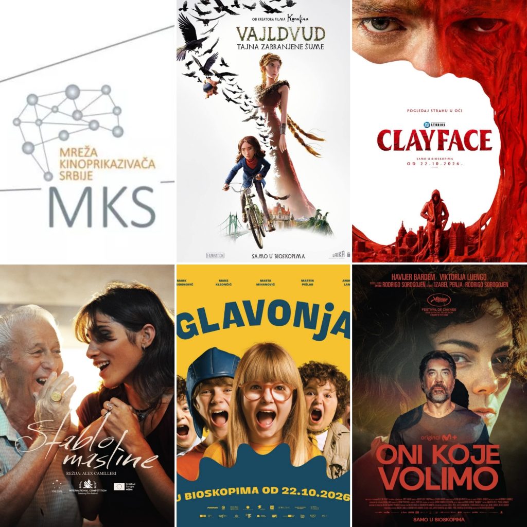 Novo u bioskopima od 22. oktobra 2026. godine