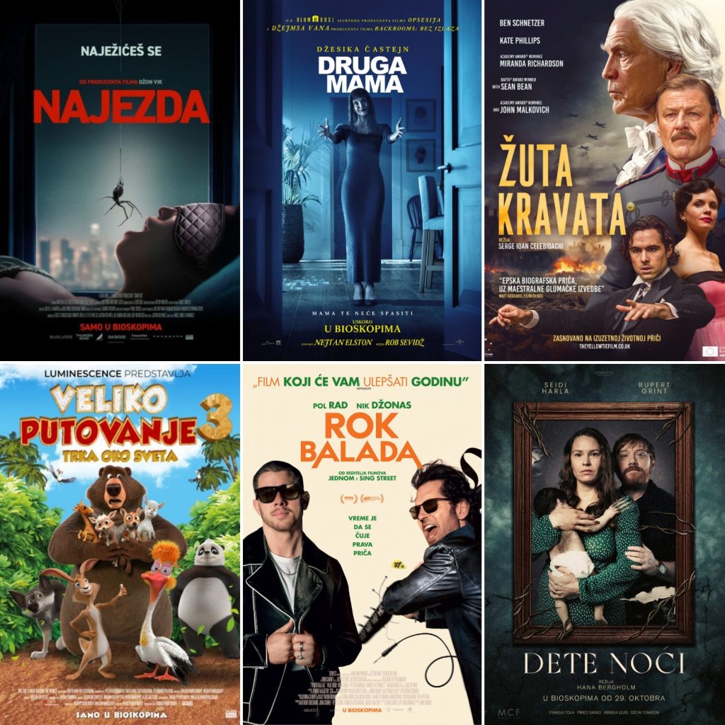 Novo u bioskopima od 29. oktobra 2026. godine